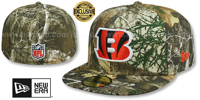 New era Cincinnati purchases Bengals Camo Fitted Hat M/L