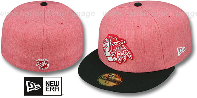 red blackhawks hat