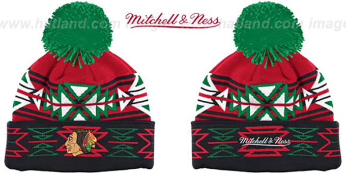 blackhawks stocking cap