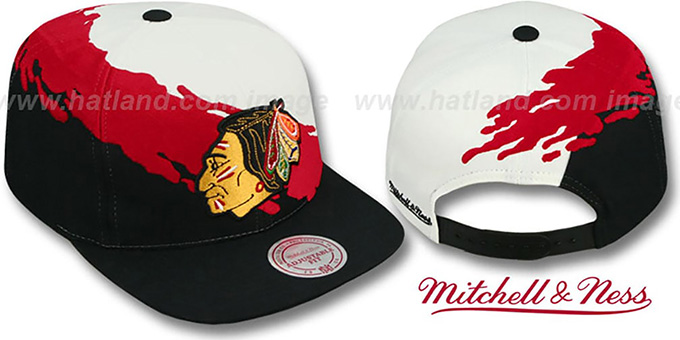 red blackhawks hat