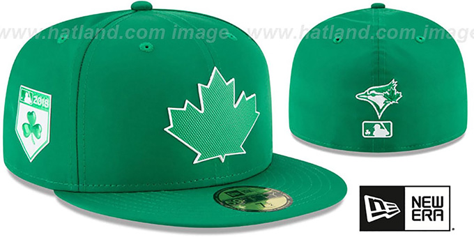 Blue jays st patricks day hat Clearance