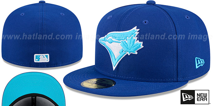 Toronto Blue Jays 2024 FATHERS DAY Fitted Hat by New Era