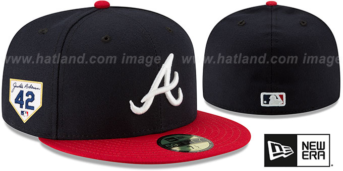 Atlanta Braves 2024 JACKIE ROBINSON HOME Hat by New Era