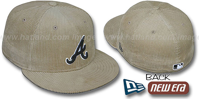 khaki fitted hat