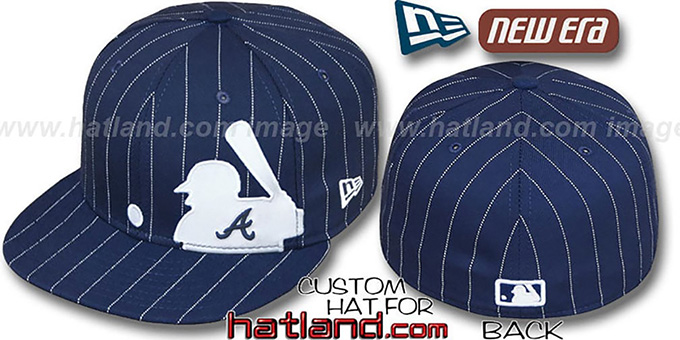 pinstripe baseball hat