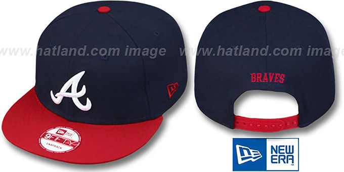 snapback braves hat