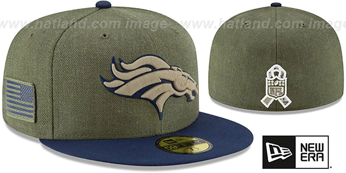 denver broncos fitted hats