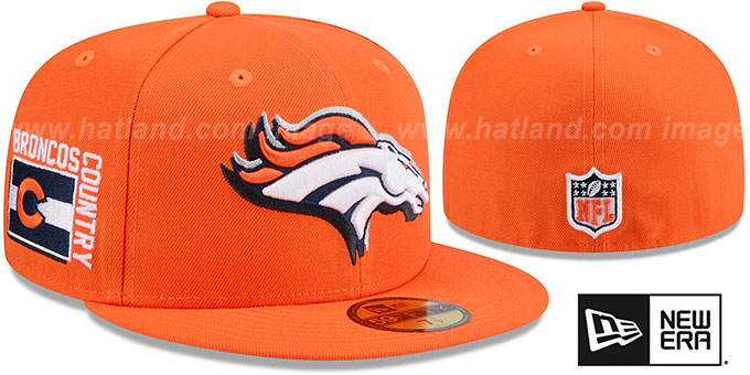 Broncos fitted cap hotsell