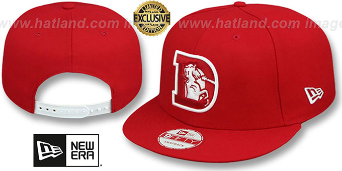 broncos hats throwback