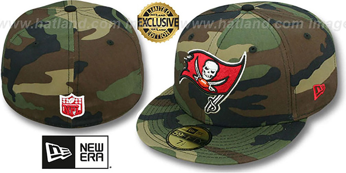 tampa bay buccaneers camo hat