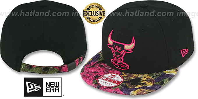 pink bulls hat