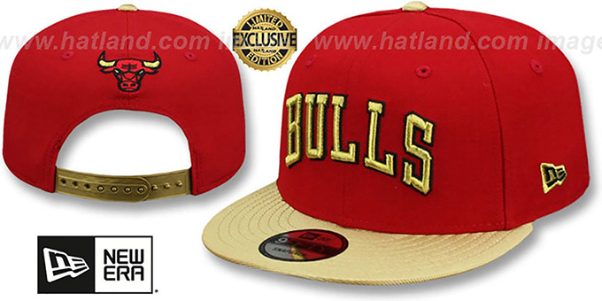 chicago bulls gold hat