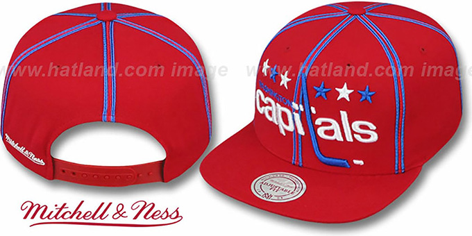 Washington Capitals Mitchell & Ness Snapback Hat NHL