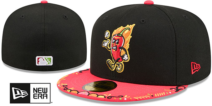 Lake County Captains 2026 COPA DE LA DIVERSION Black-Peach Fitted