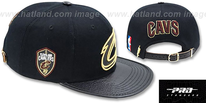 black cavs hat