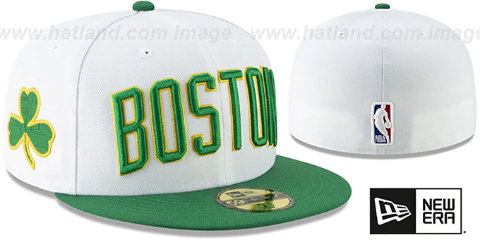 boston celtics fitted hat