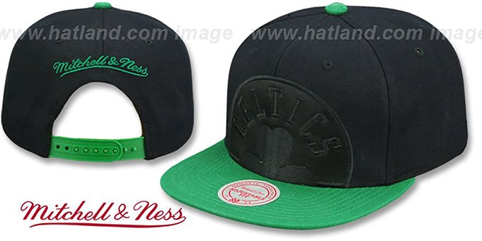 black celtics hat