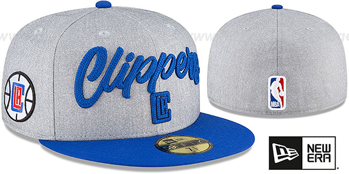 Angeles Clippers ROPE STITCH DRAFT Grey 
