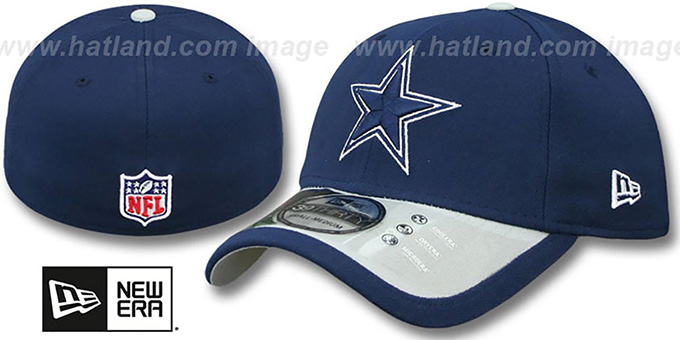 Cowboys 2015 NFL STADIUM FLEX Navy Grey Hat by New Era