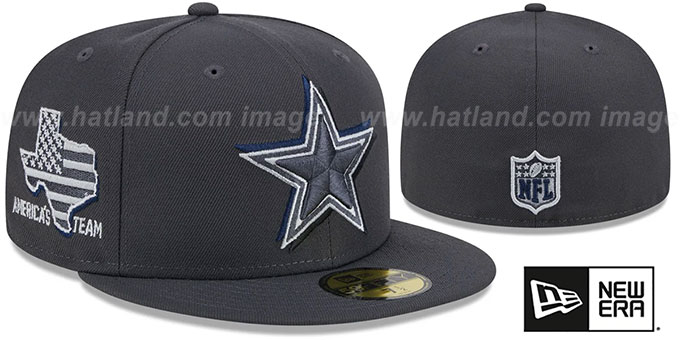 Dallas cowboys fitted hats sale hotsell