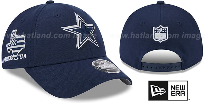 Dallas Cowboys 2024 NFL DRAFT STRETCH-SNAP Navy Hat
