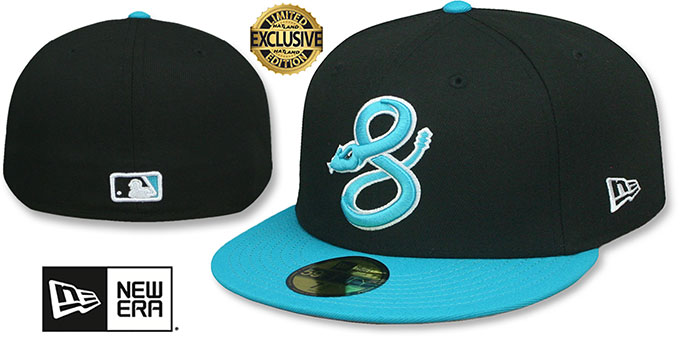 Arizona Diamondbacks ALTERNATE CITY CONNECT Black-Teal Fitted Hat