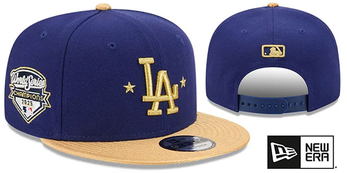 ニューエラ MLB Gold Collection2025 LA 75/8 New Era 9Seventy Los Angeles Dodgers 2025 World Series Patch Gold
