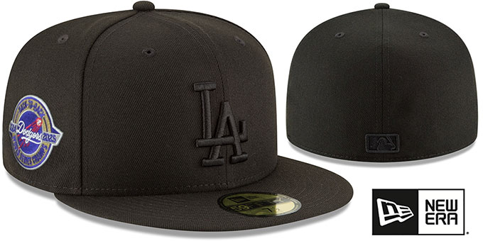 Los Angeles Dodgers BACK2BACK WORLD SERIES CHAMPIONS BLACKOUT Fit