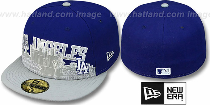 grey dodgers hat