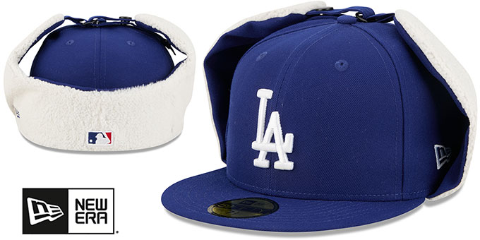 Los Angeles Dodgers CLASSIC DOGEAR Royal Fitted Hat