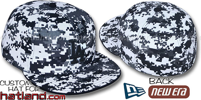 los angeles dodgers camo hat