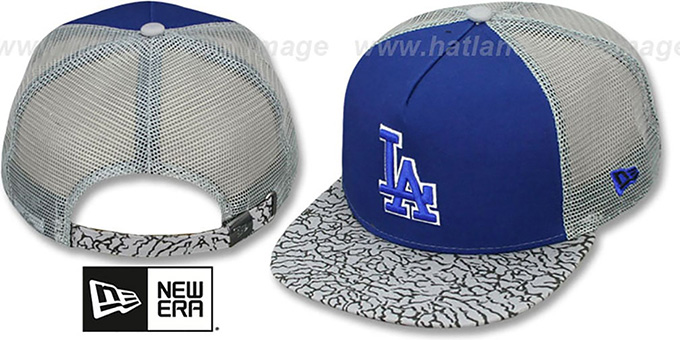dodgers strapback hat
