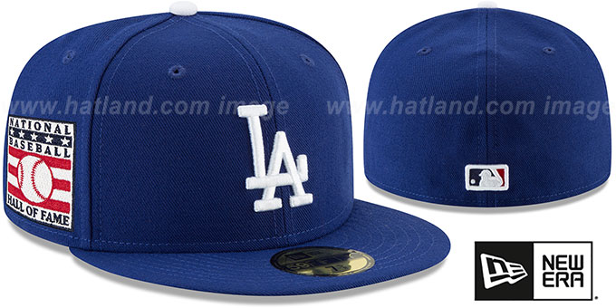 Los Angeles Dodgers HALL OF FAME GAME Fitted Hat by New Era