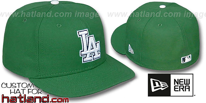 Los Angeles Dodgers St Patricks Day Fitted Hat by New Era