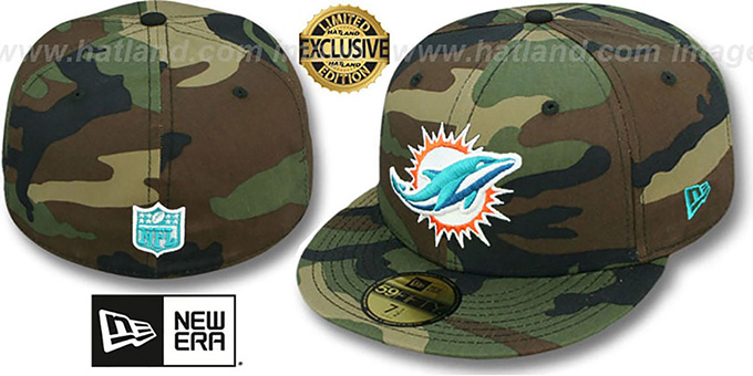 miami dolphins military hat