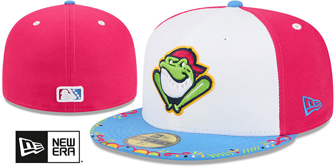 Greenville Drive 2026 COPA DE LA DIVERSION White-Pink-Sky Fitted