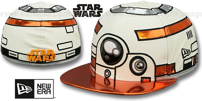 Droid Bb8 CHARACTER FACE Fitted Hat 