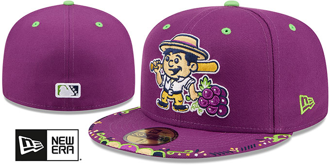 Tri-City Dust Devils 2026 COPA DE LA DIVERSION Purple Hat