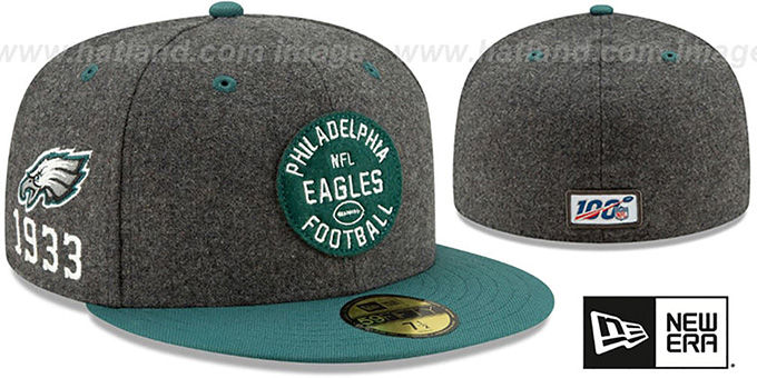 eagles on field hat