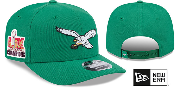 Philadelphia Eagles TB SUPER BOWL LIX CHAMPIONS STRETCH-SNAP Kell