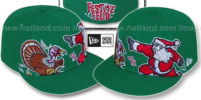 new era christmas hat