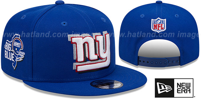 New York Giants 2024 NFL DRAFT SNAPBACK Royal Hat by New Era