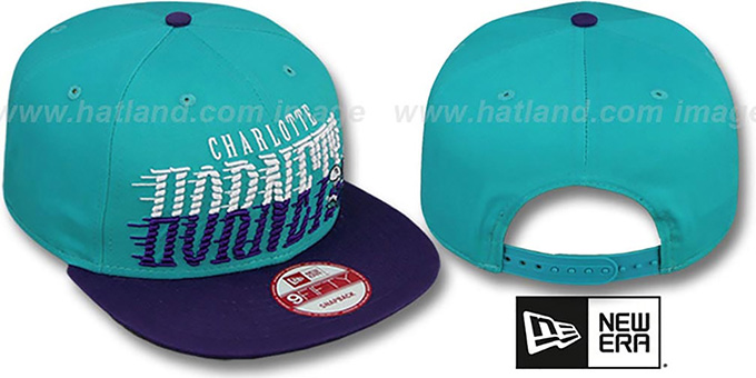 Charlotte Hornets SAILTIP SNAPBACK Teal 