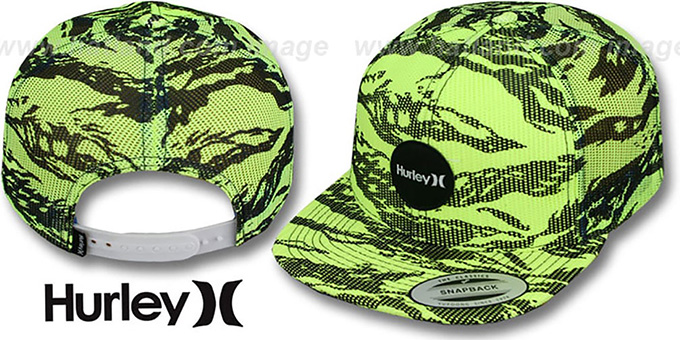 hurley snapback trucker hat