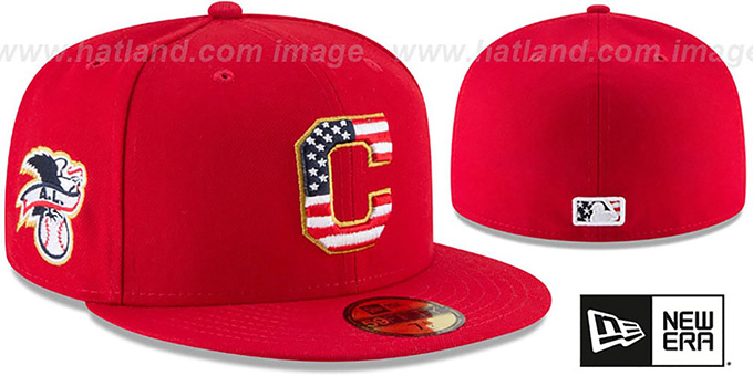 indians 4th of july hat