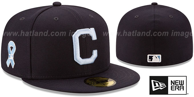 indians fitted hat