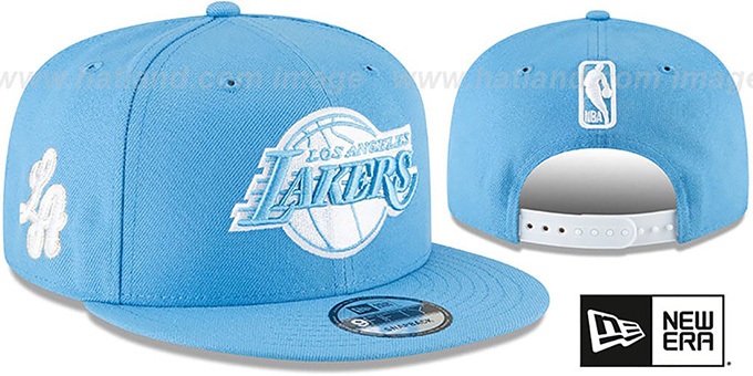 Los Angeles Lakers 20-21 CITY-SERIES ALTERNATE SNAPBACK Sky Hat