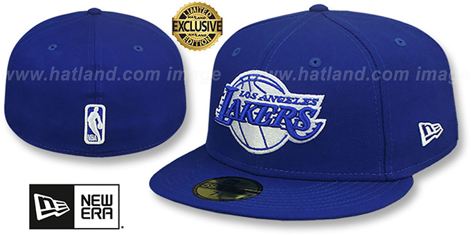 lakers royal blue hat