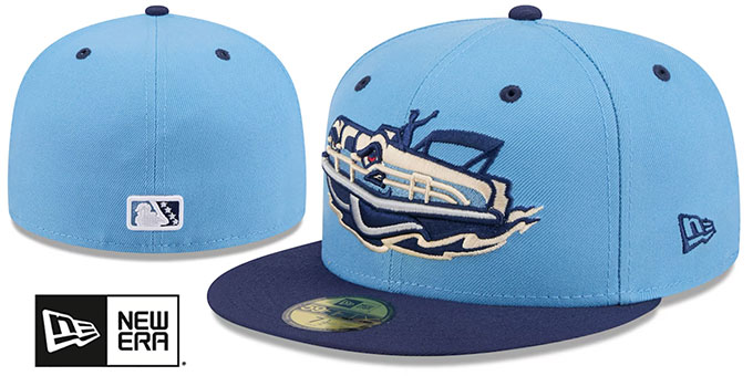 Lois Hat navy sea new york 2026ss 帽子 Great Lakes Loons 2026 THEME NIGHT Sky-Navy Fitted Hat