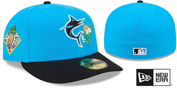 Miami Marlins 2026 PRECURVED SPRING TRAINING Fitted Hat